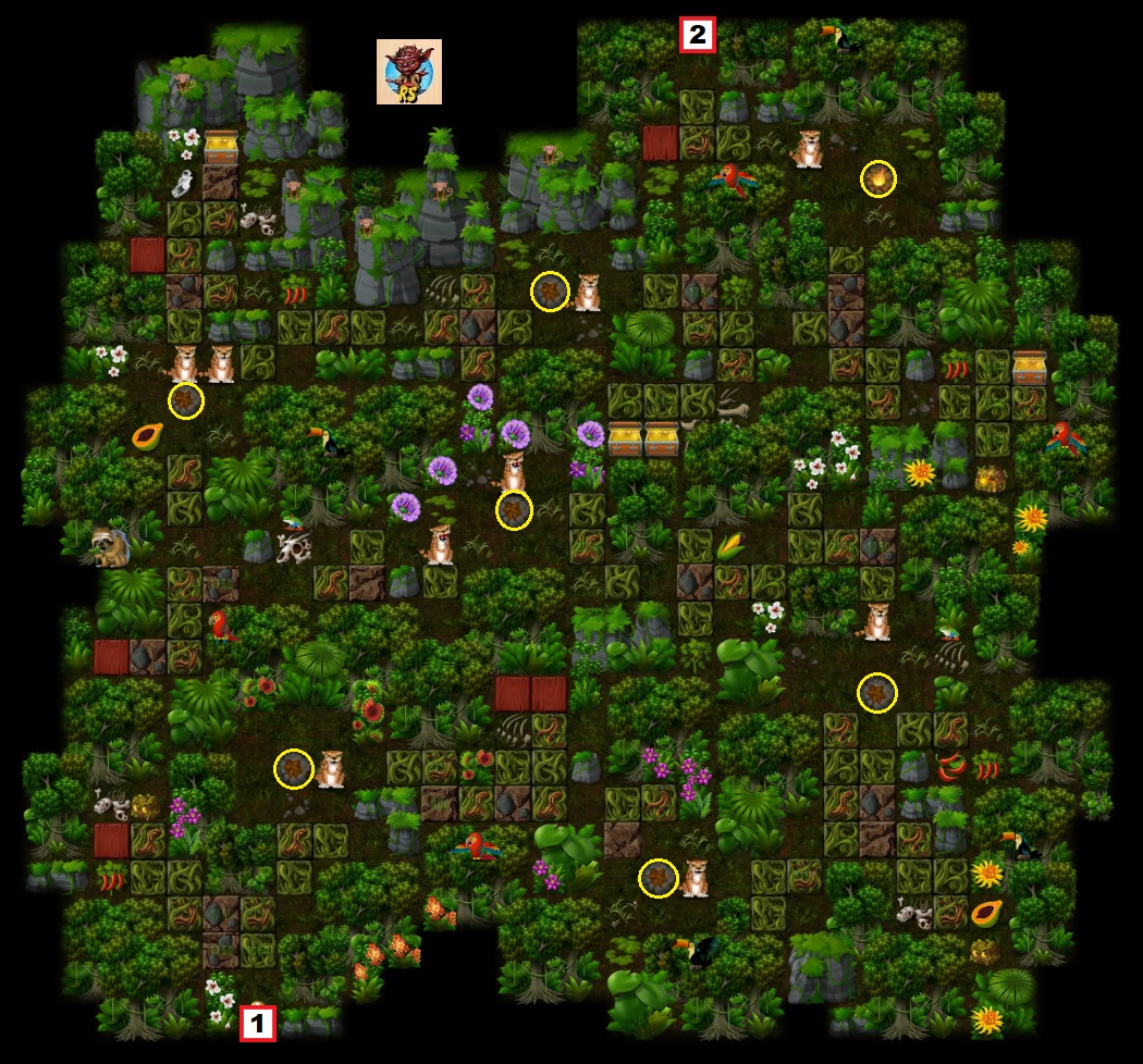 Jaguar Dwellings Map 2