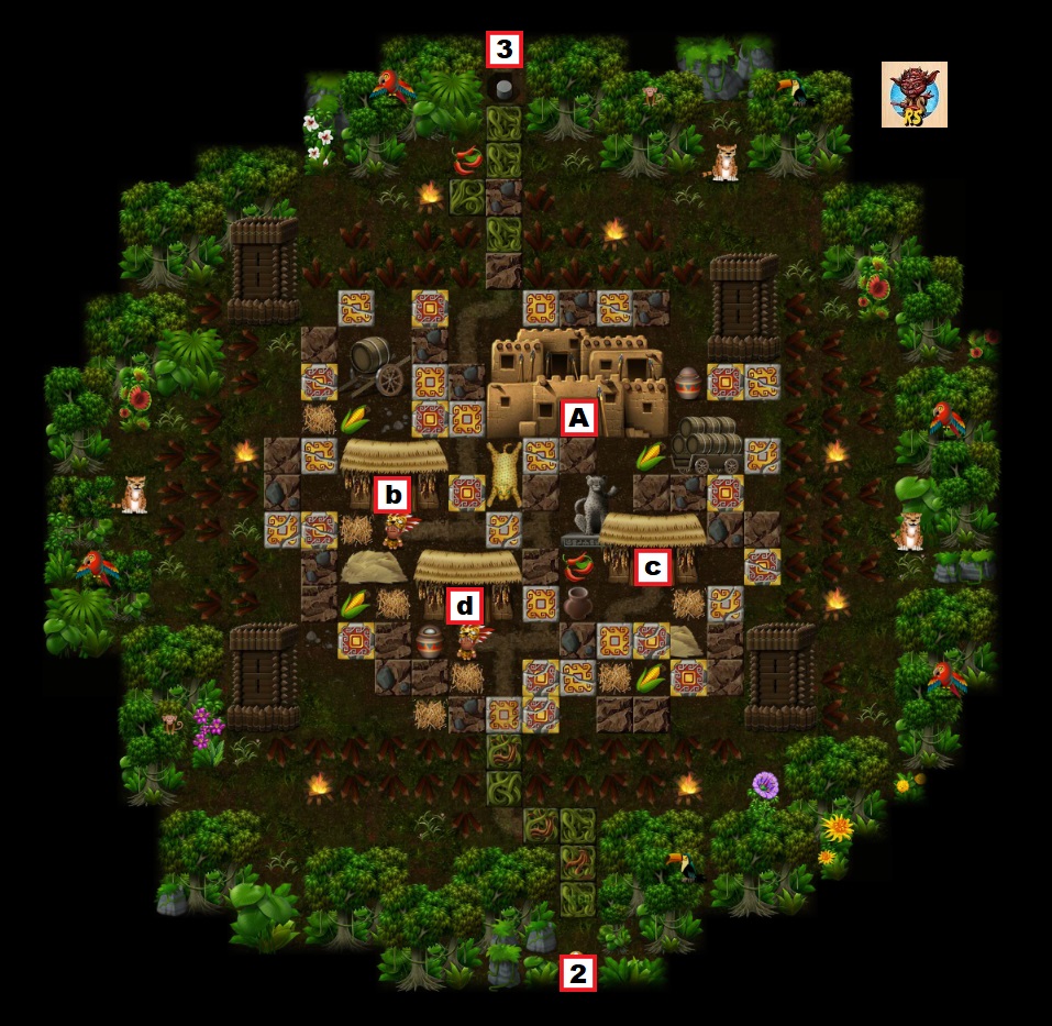 Jaguar Dwellings Map 3