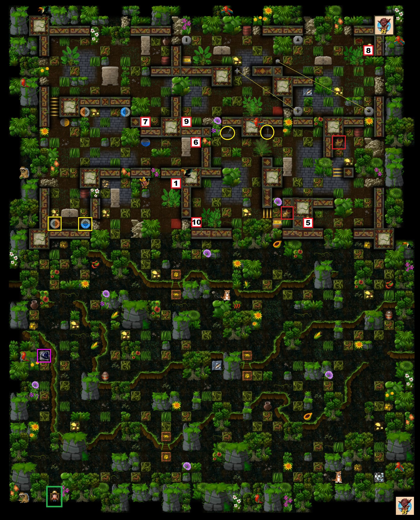 Temple Of Divine Meetings Map 7