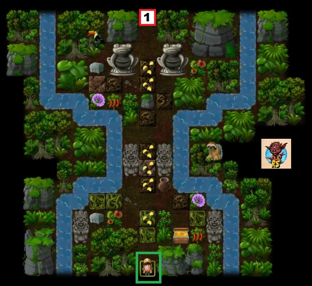 Tezcatlipoca's Temple Map 1