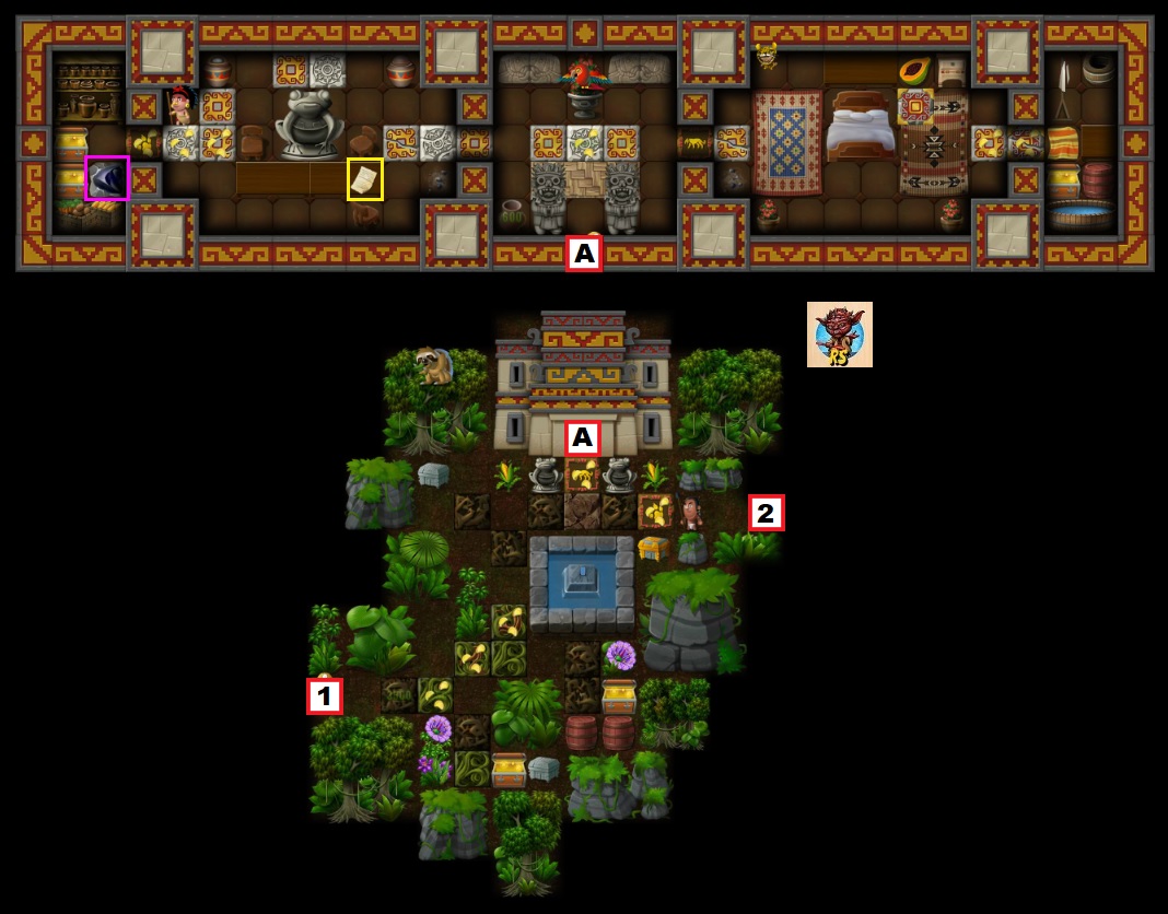 Tezcatlipoca's Temple Map 3