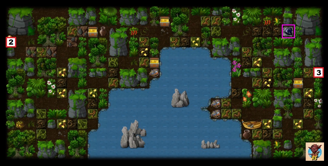 Tezcatlipoca's Temple Map 4