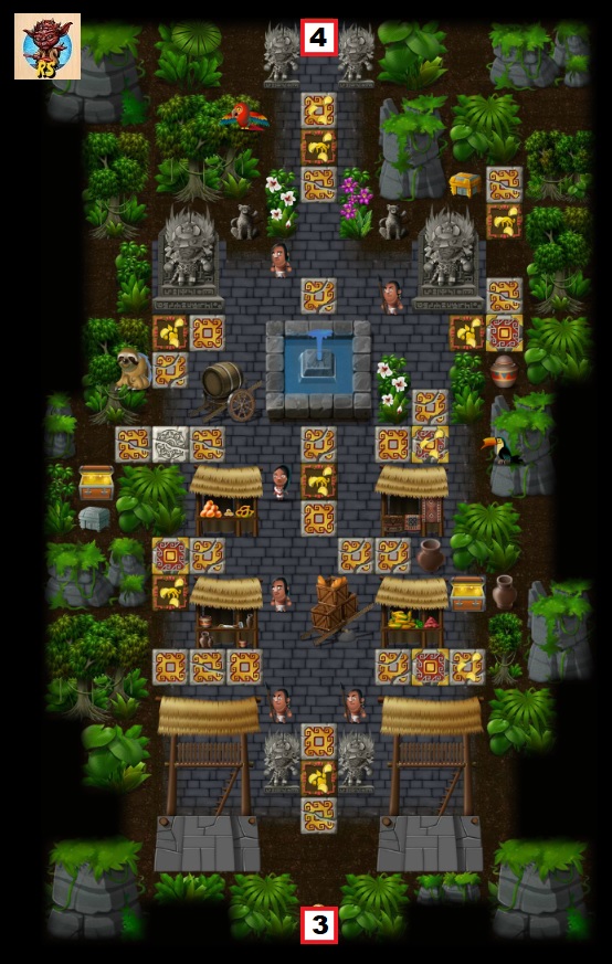 Tezcatlipoca's Temple Map 5