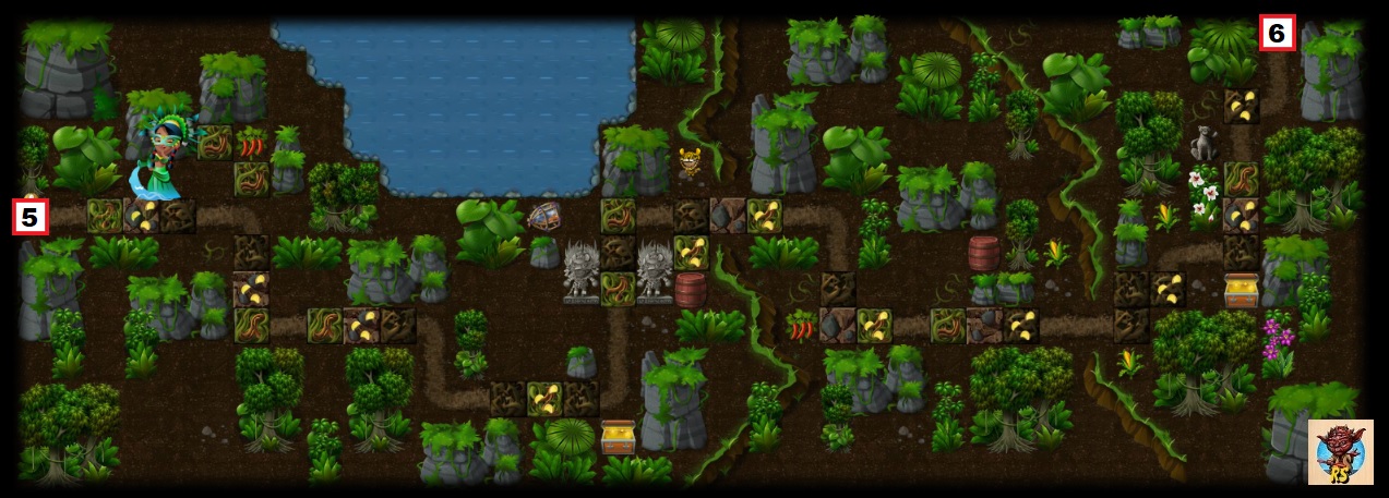 Tezcatlipoca's Temple Map 7