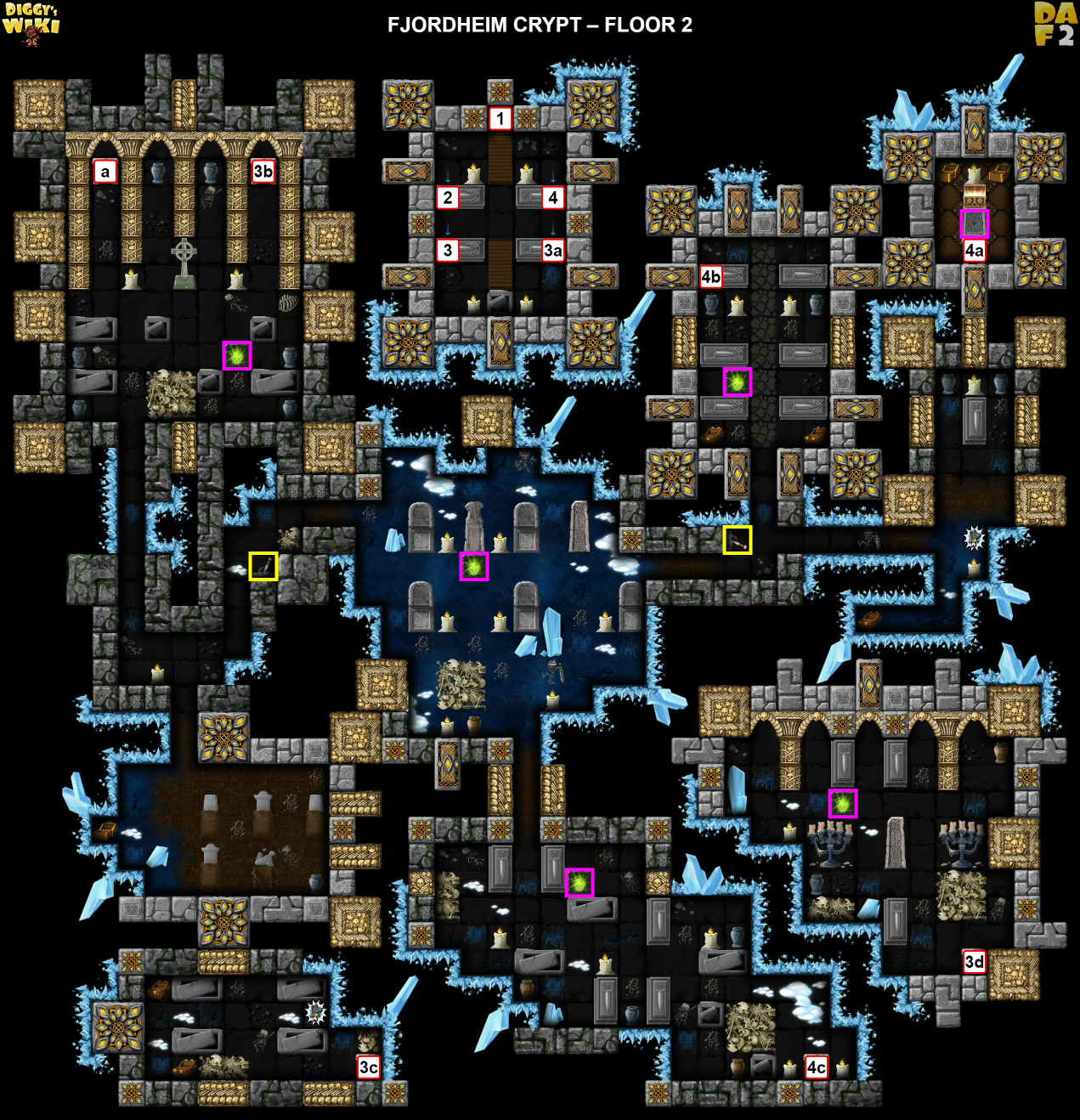 Fjordheim Crypt Map 2