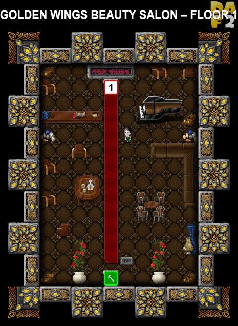 Golden Wings Beauty Salon Map 1