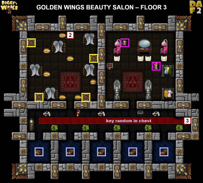 Golden Wings Beauty Salon Map 3