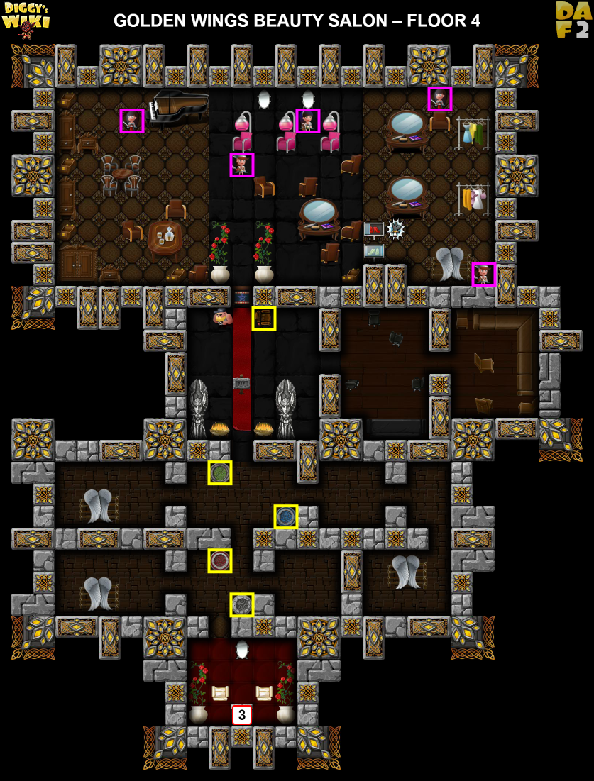 Golden Wings Beauty Salon Map 4