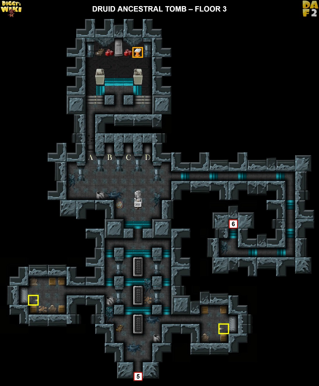Druid Ancestral Tomb Map 3