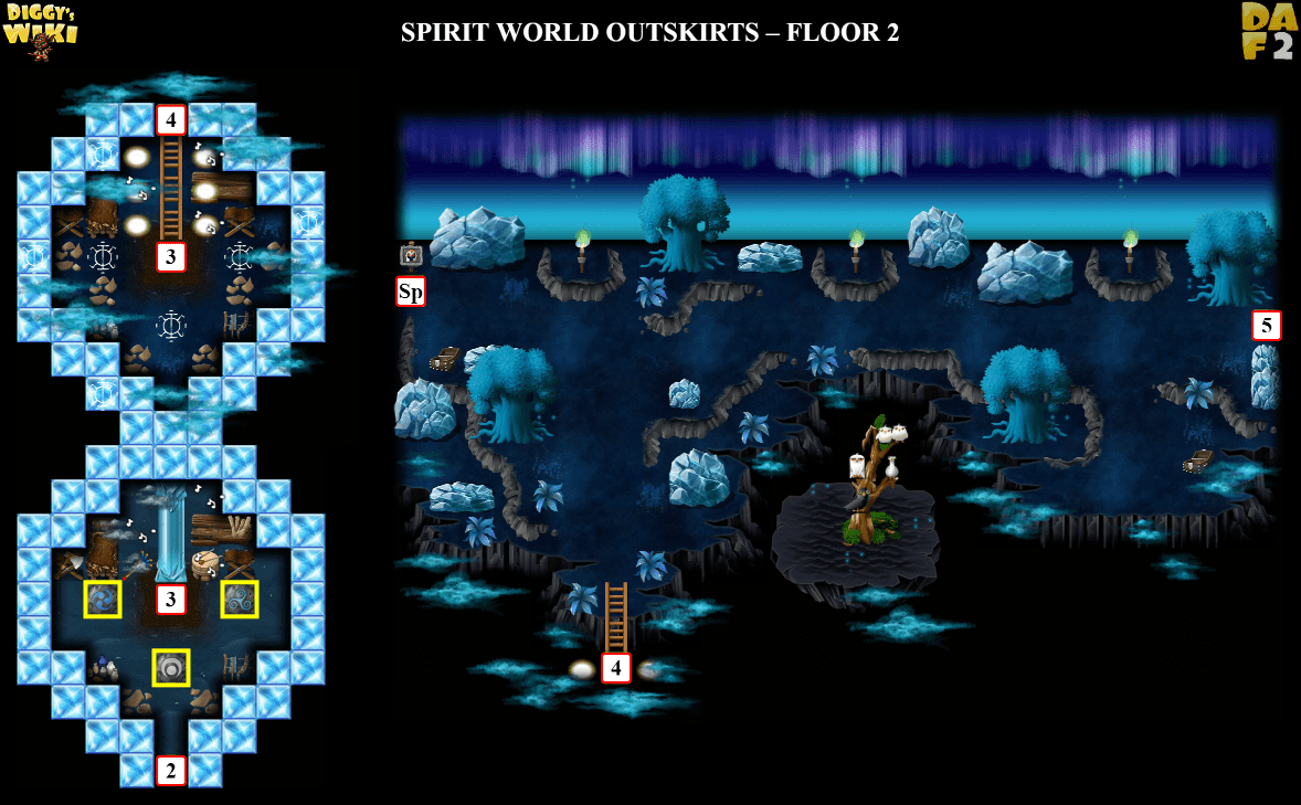 Spirit World Outskirts Map 2